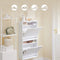 SoBuy FSR204-W - Schoenenkast - Ultradun 19 cm diep - Wit
