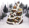 LuVille Kerstdorp Miniatuur Skipiste - L33 x B31 x H46 cm