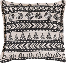 HENTEPE - Sierkussen set van 2 - Beige - 45 x 45 cm - Katoen