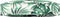 vidaXL - Kussen - voor - Rugleuning - met - Bladpatroon - 60x40x12 - cm - Oxford - Stof