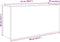 vidaXL - Badkamerwandkast - 80x25x40 - cm - bewerkt - hout - oud - houtkleurig