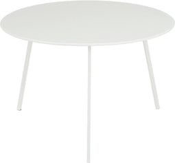 Mica Decorations Seatle - Bijzettafel - Minimalistisch design - H38 x Ø58 cm - Wit