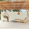 vidaXL - Tuinscherm - uittrekbaar 180x600 cm - crème