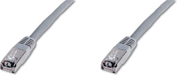 Digitus DK-1531-100 RJ45 Netwerkkabel, patchkabel CAT 5e SF/UTP 10.00 m Grijs 1 stuk(s)