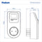 Theben Digitale Wekker Timer Stekker Met Bluetooth 2600W - 0200130 - E3YRN