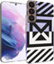 iMoshion Hoesje Geschikt voor Samsung Galaxy S22 Hoesje Siliconen - iMoshion Design hoesje - Transparant / Graphic Stripes