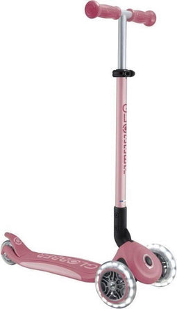 Globber - PRIMO OPVOUWBARE PLUS LIGHTS V2 Scooter - Pastelroze