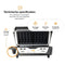CuisiNoon - Multifunctionele Tosti- Wafel- & Grill Apparaat - 1000W - Zwart