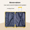 SKYCASES Urban Adventurer - Grote Reiskoffer - 110L - Cijferslot - 49x30x75cm - Geel