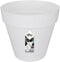 Elho Loft Urban Rond 30 - Bloempot met waterreservoir - Ø 28.5 x H 26.0 cm - Wit