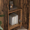 vidaXL - Hoge - Kast - in - Oud - Hout - – - 35x39x168 - cm, - Geengineerd - Hout