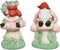 Paddestoel terracotta multi assorti
