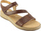 Gabor 42.063.54 - dames sandaal - comfortabele pasvorm - bruin - maat 40 (EU) 6.5 (UK)
