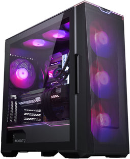 Phanteks Eclipse G500A - Midi Tower PC - ATX EATX Micro-ATX Mini-ITX - Zwart