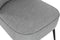 DKD Home Decor - Leunstoel - Grijs Metaal 55 x 64 x 72,5 cm