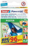 tesa POWERSTRIPS® Poster Dubbelzijdig plakband Wit Inhoud: 96 stuk(s)