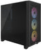 Corsair 3000D RGB Airflow - Mid-Tower ATX Behuizing - 3 AR120 RGB-fans - Zwart