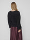 VILA VILAJULI - Oversized V-hals vest - Lange ballonmouwen - Knoopsluiting - Maat XS