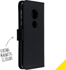 Accezz Wallet Softcase - Geschikt voor Motorola Moto G6 Play / Moto E5 - 3 Pashouders - Zwart