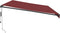 vidaXL - Luifel - automatisch - uittrekbaar - 600x300 - cm - bordeauxrood