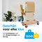 BRASQ Meubelroller FDW200 - Meubeltransporter - 200 KG - Zwenkwielen - Blank