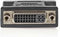 Nedis DVI-Adapter - DVI-I 24+5-Pins Female - DVI-I 24+5-Pins Female - Vernikkeld - Recht - PVC - Zwart - Polybag