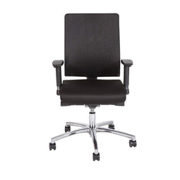 Schaffenburg Office Furniture Bureaustoel 045 zit zwa rug zwa mesh verchr alu