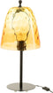 J-Line tafellamp Oceane - glas - geel
