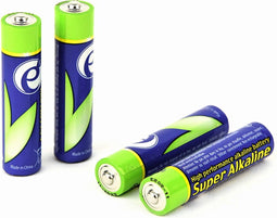 Gembird Alkaline AAA LR03 batterij - 1.5V - krachtige prestaties en lange levensduur (4 stuks)