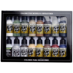 Vallejo 71191 Modelspoor mengkleur 16 stuk(s)