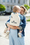 Childhome My First Bag - Kinderrugzak - Teddy Ecru - Zacht & Trendy - Verstelbare Veiligheidsgesp