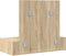 vidaXL - Wandkast - Make-up - Tafel - van - Sonoma - Eiken - 83x40x70 - cm