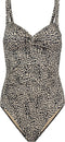 Shiwi LISA - Swimsuit - Caché-cœur design met verstelbare bandjes - toasted almond beige