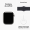 Apple Watch Series 9 - GPS + Cellular - 41mm RVS Sportbandje S/M Grafiet (Zwart)