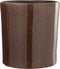 J-Line bloempot Flek - keramiek - bruin - large - Ø 24 cm