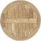 Teak tafelbladen - Tafelblad rond 60 cm - 3 cm dik - onbehandeld teak