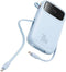Baseus QPow2 - Powerbank 20000mAh 30W - 2x USB-C - Blauw