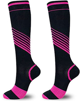 Roegaarden compressie sokken - Compressiekousen - Maat 40-44 - Roze
