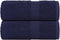 vidaXL - Gastendoekjes - 2 - st - 30x50 - cm - 360 - g/m² - 100% - katoen - marineblauw