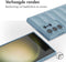 imoshion Hoesje - Geschikt voor Samsung Galaxy S24 Ultra - EasyGrip Backcover - Lichtblauw