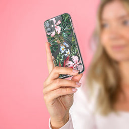iMoshion Hoesje Geschikt voor Samsung Galaxy A23 (5G) Hoesje Siliconen - iMoshion Design hoesje - Groen / Tropical Jungle