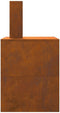 vidaXL - Vuurtoren - met - Schouw - 80x50x96 - cm - Weerbestendig - Staal