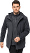 Jack Wolfskin Feldberg 3in1 - Outdoorjas - Waterdicht en ademend - Ebony (2022)