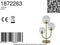 Light & Living Tafellamp Magdala - Glas/Goud - 3L - Modern