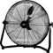 Floor Fan EDM industrial Black 110 W Ø 45 x 54 cm