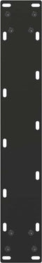 vidaXL - Eettafelpoten - 2 - st - U-vormig - 50x(72-73) - cm - staal - zwart