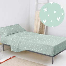 Happy Friday Sheet set 2 pieces Fairy dust 160x270 cm (Single) Multicolor