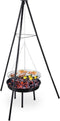 BBQ Driepoot - Vuurschaal - Grillrooster - Ø52 cm - Zwart