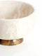 Light&living Schaal Ø28x17 cm LEWOTOBI crème+bruin