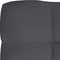 vidaXL - Palletkussen - 120x40x12 - cm - stof - antracietkleurig
